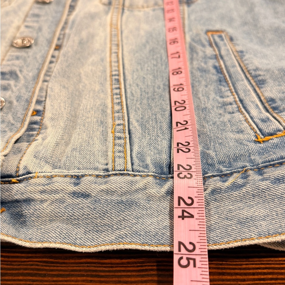 Men’s PacSun Light Blue Denim Jacket size medium - Picture 8 of 8